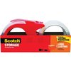 Scotch Storage Tape, Refillable Dispenser, 1-7/8"x38.2 Yds., 4/PK, CL 6PK MMM3650S4RD